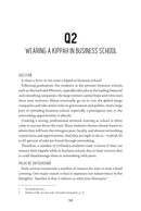 Halachic Q&A on the Job