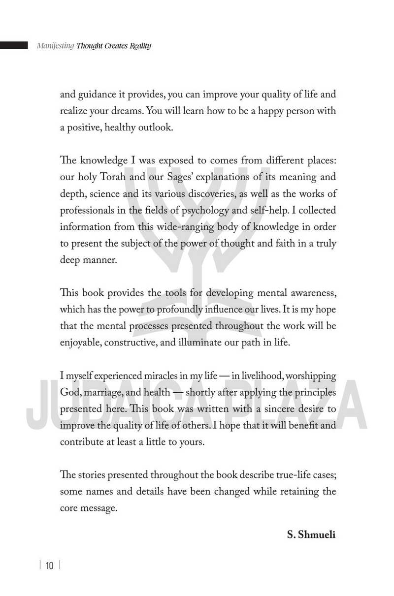 Manifesting Thought Creates Reality