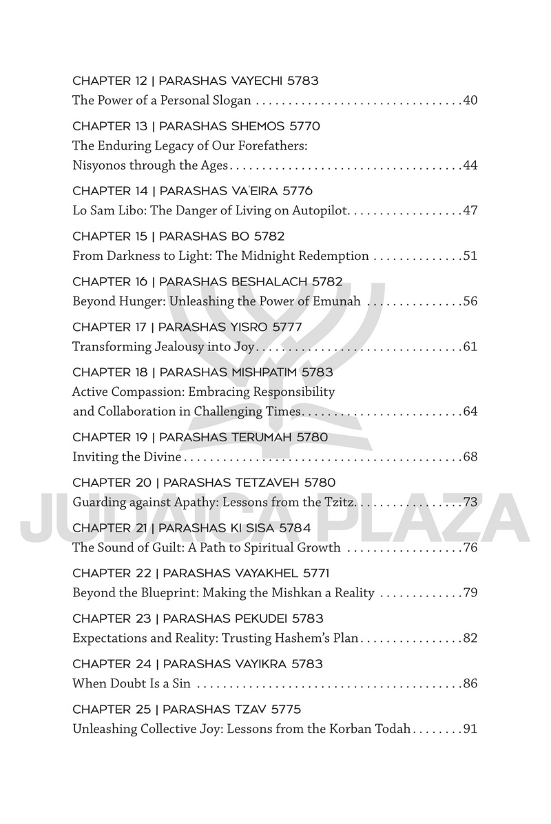 Parashah with Passion