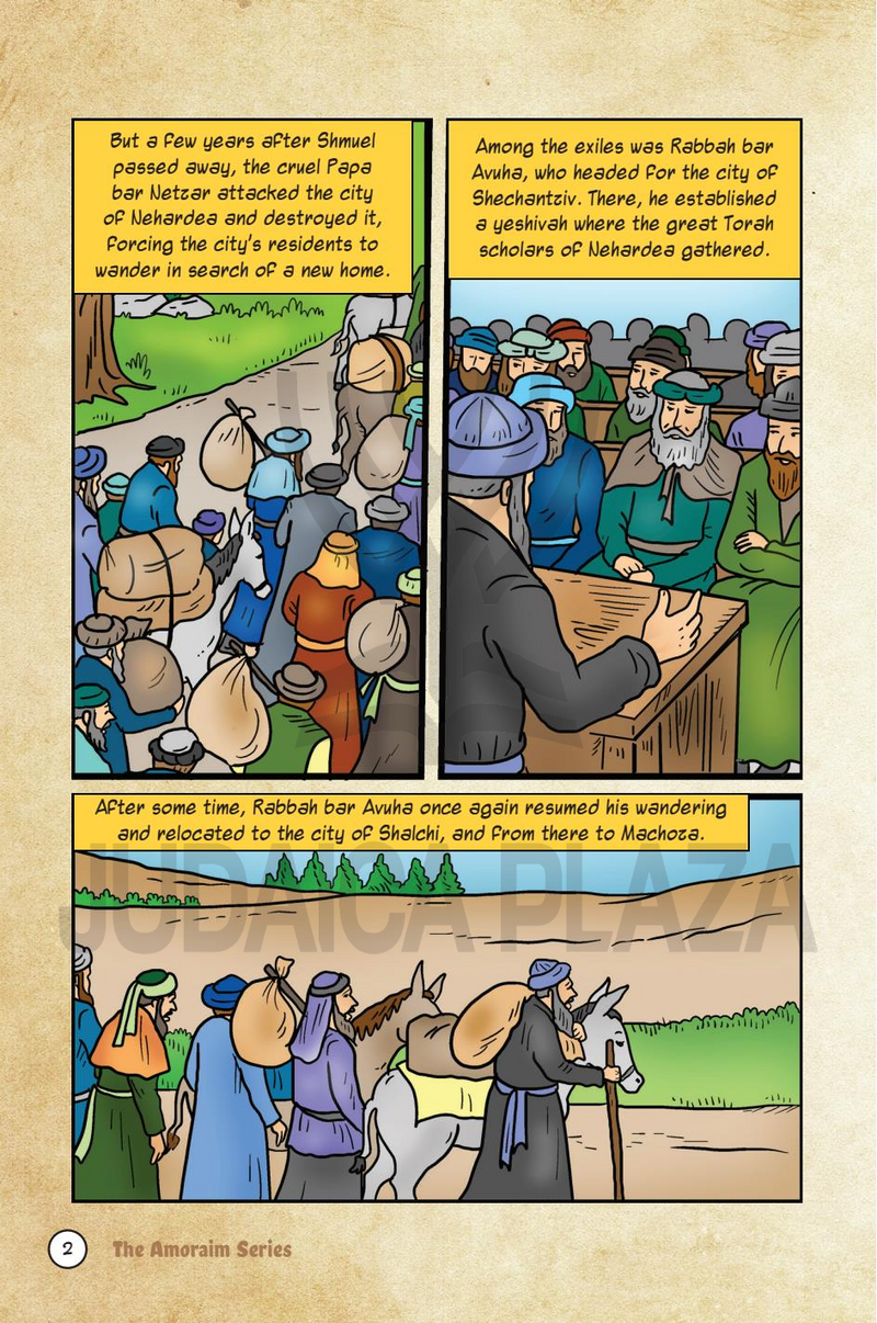 The Amoraim Series: Rav Nachman - Comics