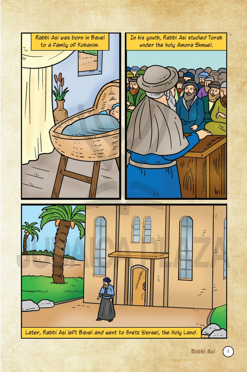 The Amoraim Series: Rabbi Asi - Comics