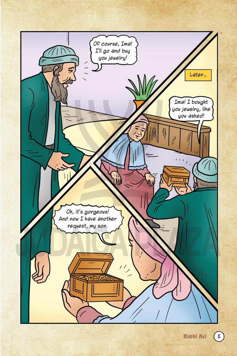 The Amoraim Series: Rabbi Asi - Comics