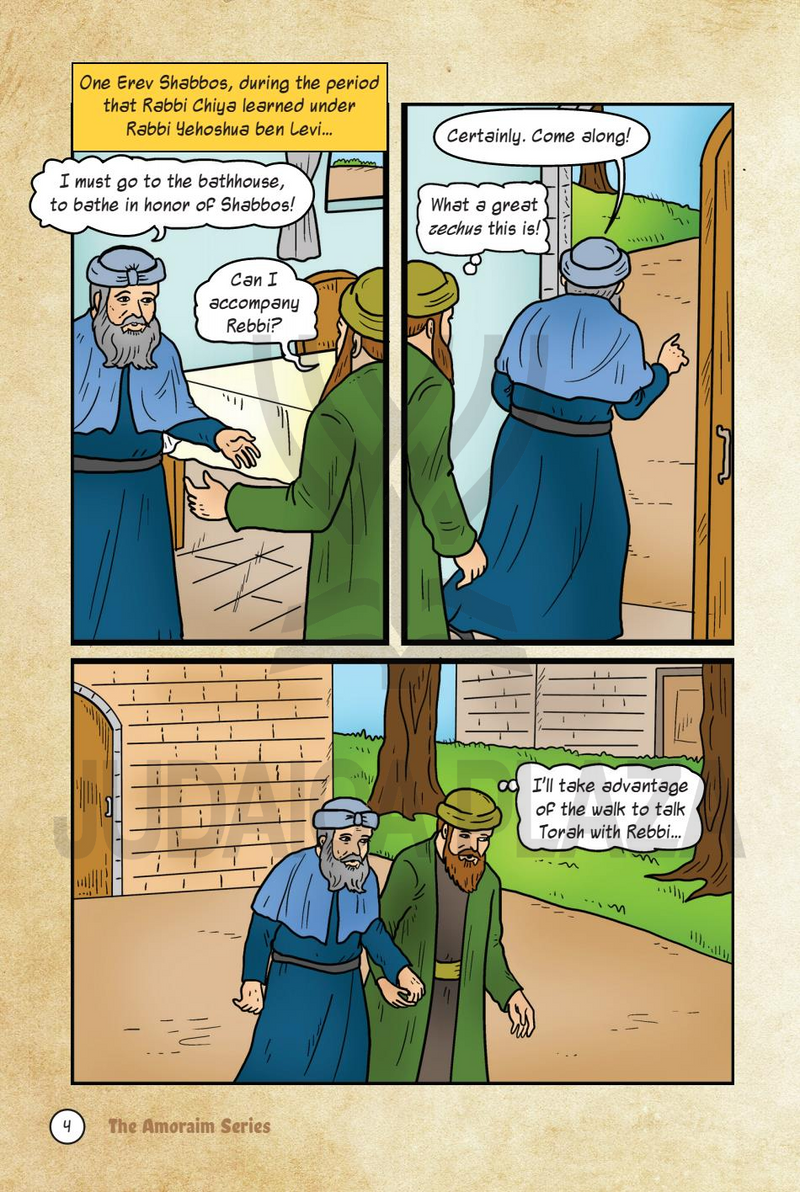 The Amoraim Series: Rabbi Chiya bar Abba - Comics