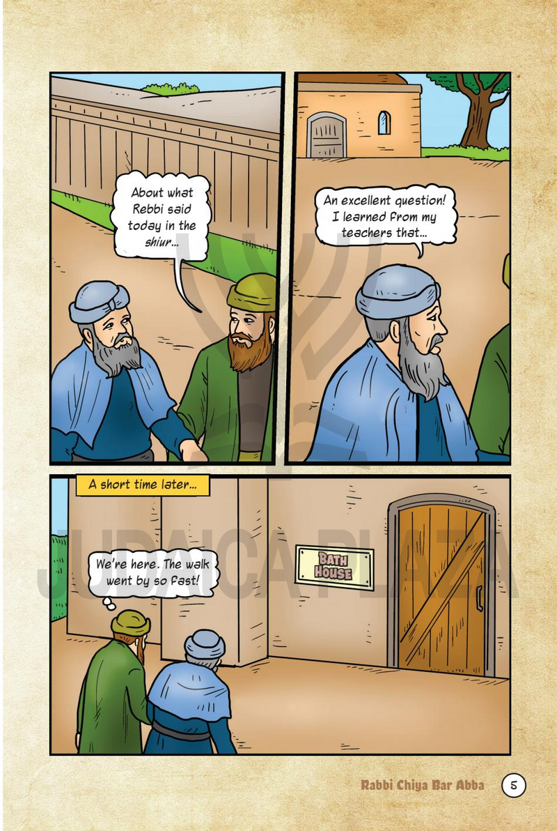 The Amoraim Series: Rabbi Chiya bar Abba - Comics