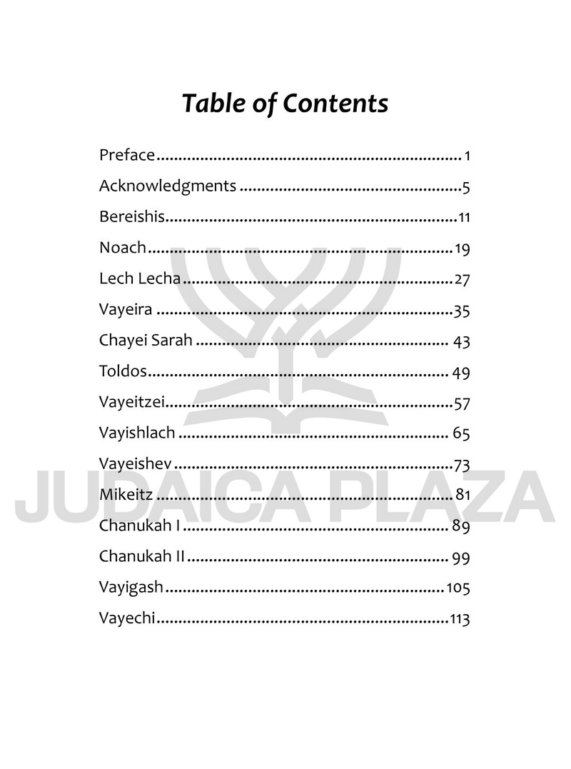 Dvar Torah in a Flash - Bereishis