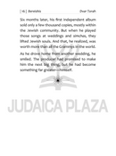 Dvar Torah in a Flash