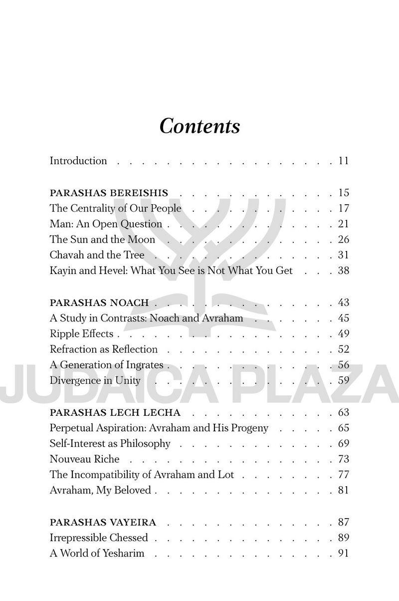 Sixty Years of Listening - Sefer Bereishis