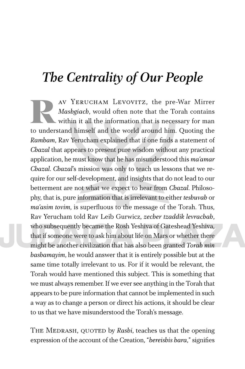 Sixty Years of Listening - Sefer Bereishis