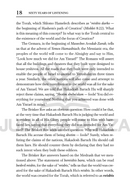 Sixty Years of Listening - Sefer Bereishis