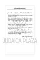 The Science of Shabbos