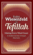 Rabbi Wiesenfeld on Tefillah