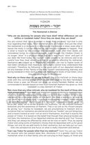 The Feigenbaum Machzor for Shalosh Regalim