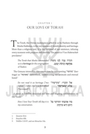 Our Mesorah