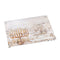 Feldart Collection: Lucite Chanukah Tray Jerusalem Fire - Leatherite Artwork