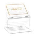 Feldart Collection: Lucite Sit & Stand Shtender - Leatherite