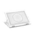 Feldart Collection: Lucite Foldable Shtender - Leatherite
