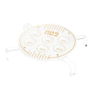 Feldart Collection: Lucite Seder Plate - Linear
