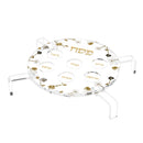 Feldart Collection: Lucite Seder Plate - Ornate Garden