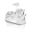 Feldart Collection: Lucite Pesach Seder Night Dish Set - Linear