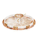 Feldart Collection: Simanim Tray - Blush Nectar