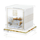 Feldart Collection: Lucite Bencher (Set of 12) - Elevated Stones