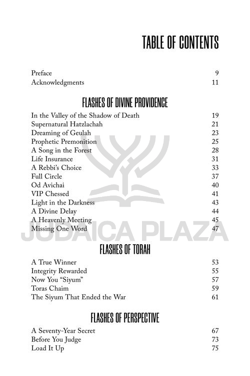 Flashes of Inspiration