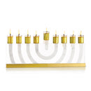 Haus Decor Collection: Lucite Menorah - Modern Arc