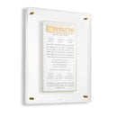 Waterdale Collection: Lucite Al Hamichya Frame - Pearlstone