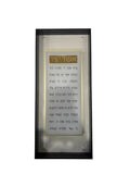 Waterdale Collection: Lucite Asher Yatzar Frame - Pearlstone