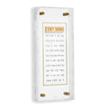 Waterdale Collection: Lucite Asher Yatzar Frame - Pearlstone