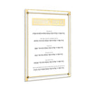 Waterdale Collection: Lucite Brachos Rishonos - Classic 2.0