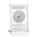 Waterdale Collection: Lucite Chanukah Brachos Clock - Classic 2.0