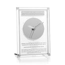 Waterdale Collection: Lucite Chanukah Brachos Clock - Classic 2.0