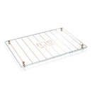 Waterdale Collection: Lucite Challah Board - Vertical
