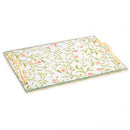 Waterdale Collection: Lucite Challah Board - Floral Bird