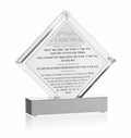 Waterdale Collection: Lucite Chanukah Match Jar - Diamond