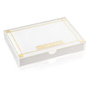 Waterdale Collection: Lucite Menorah Tray with Drawer - Classic 2.0