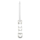 Waterdale Collection: Crystal Candlestick - Cube