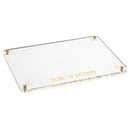 Waterdale Collection: Lucite Hadlakas Neiros Tray - Pearlstone