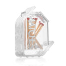 Waterdale Collection: Lucite Match Holder - Pearlstone