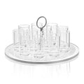 Waterdale Collection: Lucite Liquor Set of 12 - Classic Pearlstone