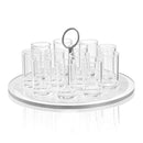 Waterdale Collection: Lucite Liquor Set of 12 - Classic Pearlstone