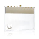 Waterdale Collection: Lucite Menorah Suspended Design