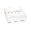 Waterdale Collection: Lucite Pesach Napkin Holder