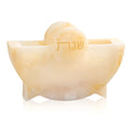 Waterdale Collection: Resin Shabbos Napkin Holder - Round