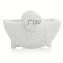 Waterdale Collection: Resin Shabbos Napkin Holder - Round
