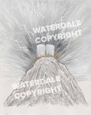 Waterdale Collection: Lucite Pesach Krias Yam Suf Haggadah Painted By Shira Licht