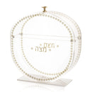 Waterdale Collection: Lucite Matzah Box Standing - Cartier