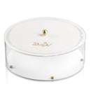 Waterdale Collection: Lucite Matzah Box - Hemstitch