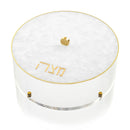 Waterdale Collection: Lucite Matzah Box - Pearlstone